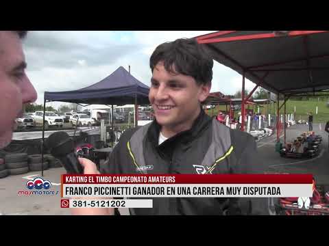KARTING AMATEURS 2º FECHA 2026 REPORTAJE A FRANCO PICCINETTI