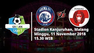 Live Streaming Indosiar Liga 1 Indonesia, Arema FC vs Perseru Serui Pukul 15.30 WIB