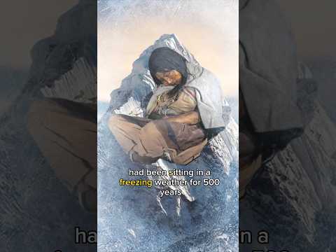 Archaeologists Found A 500 Year Old FROZEN GIRL  #shorts #youtubeshorts