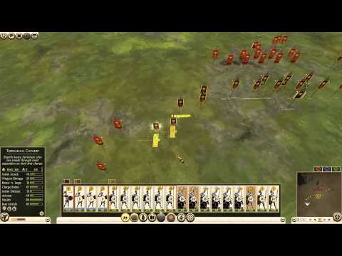 Total War: Rome 2 - 1v1 - Online Battle 224 (Macedon vs Rome) (Live)