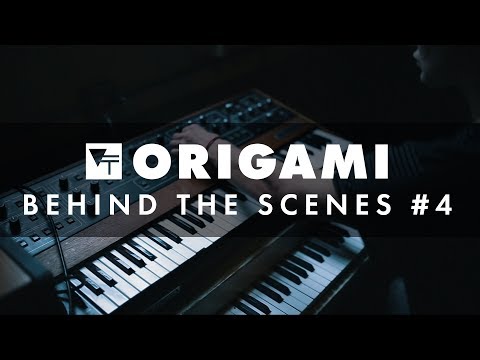 Vinyl Theatre: Keyboards on Origami [BEHIND THE  SCENES] Part 4