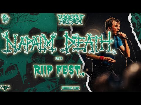 NAPALM DEATH - LIVE @RIIP FEST 2025 - TOURS - 4K - [FULL SET - MULTI CAM] 05/07/2025