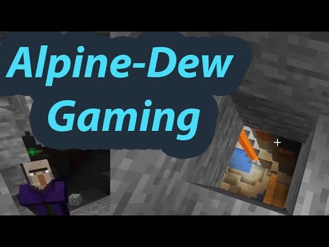 Alpine-Dew Gaming - FOUND A RAVINE UNDER A CAVE, A WITCH SURPRISED ME in MINECRAFT W3-1