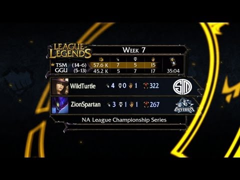 Recap: TSM v GGU - LCS 2013 NA Spring W7D2