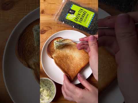  Butter Toast with Green Tea Furikake