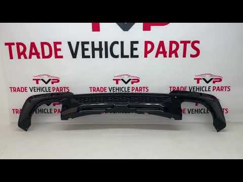 Fits BMW X3 G01 2018- Rear Bumper Diffuser Valance Spoiler X3M Performance Look Gloss Black video
