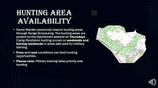 2026-2027 Pendelton General Hunting Safety Brief