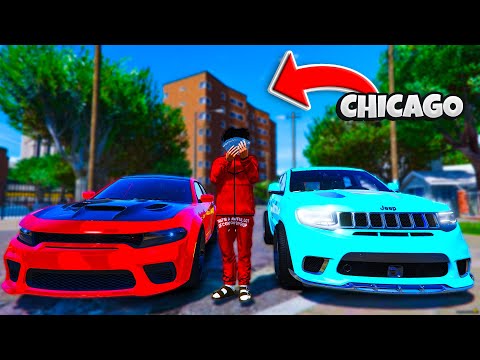 I Went on VACATION to CHICAGO in GTA 5 RP