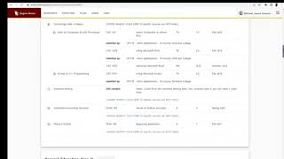 DegreeWorks - The Basics