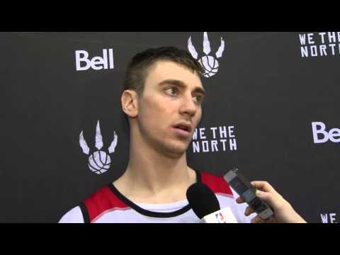 Raptors Practice: Tyler Hansbrough - November 18, 2014