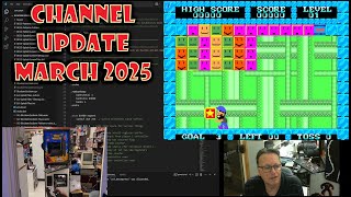 Channel Update March 2025 - Arcade Repairs, Homebrew Update SMS, Seaquest, Kangaroo