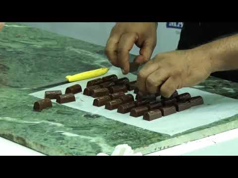 Art of Chocolate Tempering and ganache filled chocolates by Chef Kuldeep Singh from 2M chocolates