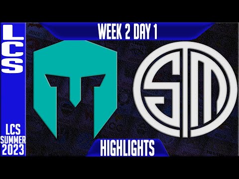 IMT vs TSM Highlights | LCS Summer 2023 W2D1 | Immortals vs Team Solomid