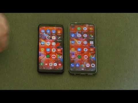 Speedtest ZTE Blade V10 vs Galaxy S9