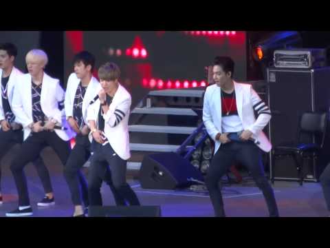 150502 - GOT7 - 하지하지마 (Stop stop it) @ KMF 2015 Hollywood Bowl