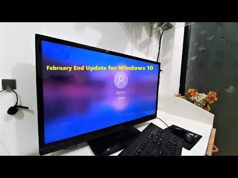 February End Update for Windows 10-2020