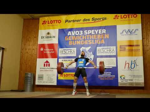 Simon Brandhuber Reißen V3 135 kg AV 03 Speyer vs TB 03 Roding