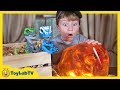 Giant Life Size Dinosaur Vs UNTAMED T Rex Surprise Toy Dinosaurs Showdown With Mystery Creature