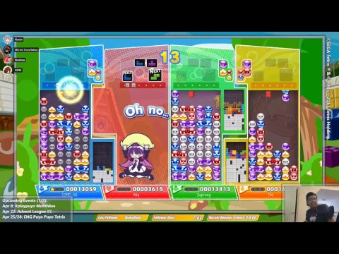 Puyo Tetris with the Puyo Community! #1 - http://bit.ly/puyodiscord