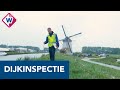 Dijkinspecties vanwege droogte: 'Elk jaar droog, maar nu wel erg vroeg in het jaar' - OMROEP WEST