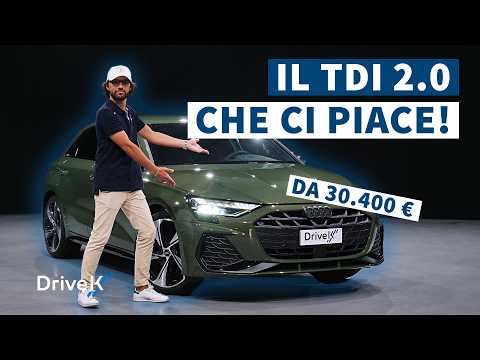 La COMPATTA che si GUIDA da PAURA | AUDI A3 SPORTBACK 2024