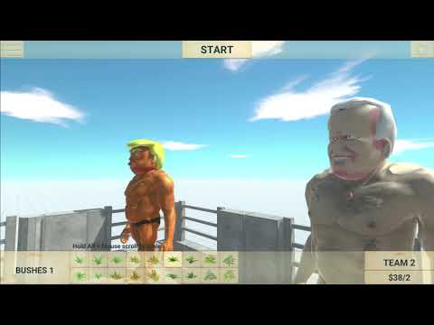 Animal Revolt Battle Simulator // Trump and Biden vs All Character // FUNNY (Tıny Dınosaur Wars)