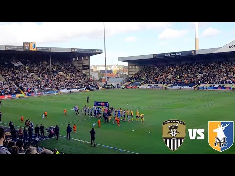 Notts County LOSE to Unbeaten Mansfield in League Two | Matchday Vlog