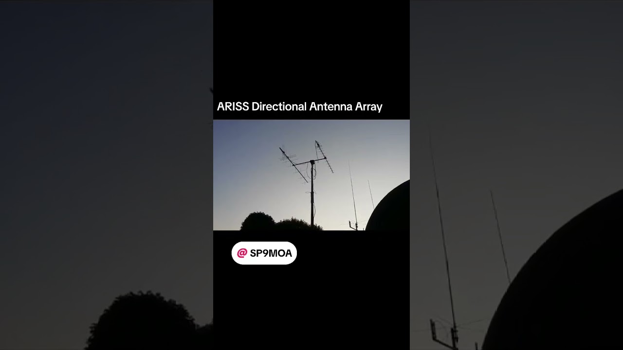 Pierwsze próby łączności przez system anten kierunkowych UKF