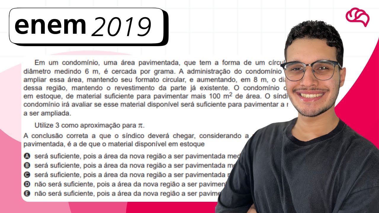 Resolução em Vídeo — Questão 142 ENEM 2019