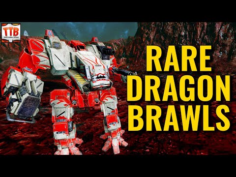 Turns out Dragon brawling is hilarious! - Dragon - German Mechgineering #496 - Mechwarrior Online