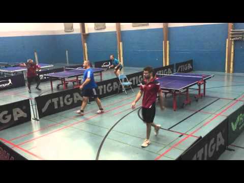 Chicago Table Tennis League Week 6 - Net & Paddle vs TGLogistics