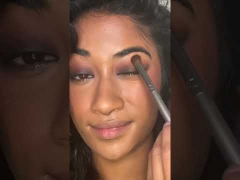 Fall grunge makeup on brown skin slayyys 🍂❤️🍂💯