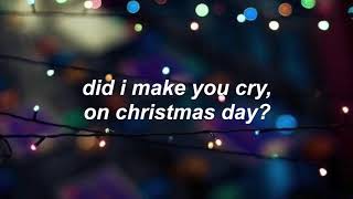 did i make you cry on christmas day? (well you deserved it!) // peach pit (cover)