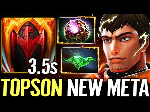 🔥 TOPSON Dragon Knight MID Octarine Core NEW META — 3.5s Stun + Shard NonStop Spam Dota 2 Pro