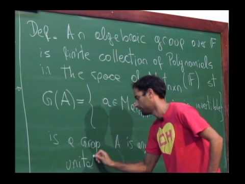 Programa de Doutorado: Introduction to Lie Algebras - Aula 02
