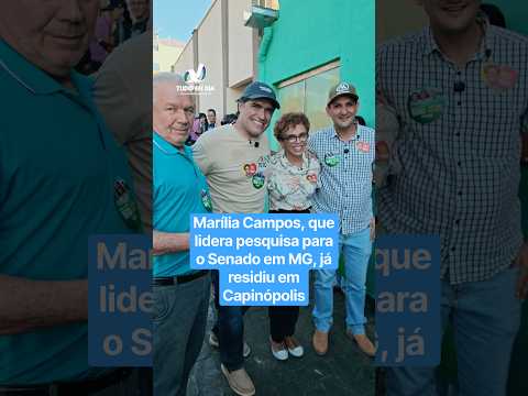 Marília Campos, que lidera pesquisa para o Senado em MG, já residiu em Capinópolis