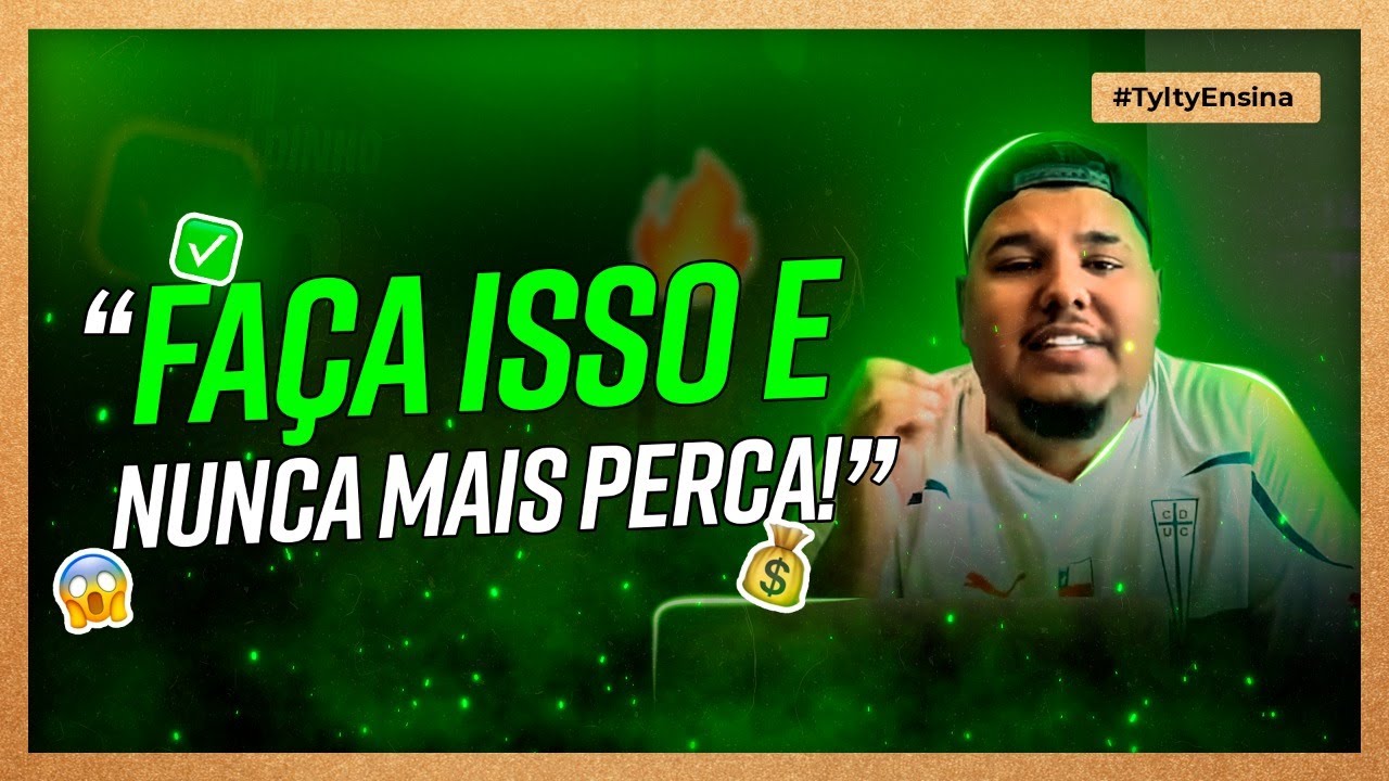 ESTRATÉGIA INFALÍVEL PARA NUNCA MAIS PERDER DINHEIRO NOS INVESTIMENTOS ESPORTIVOS