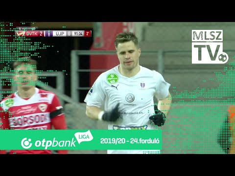 Novothny Soma Zsombor gólja a DVTK – Újpest FC mérkőzésen
