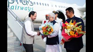 20.05.2026: Cyprus President arrives; is welcomed by Governor, CM