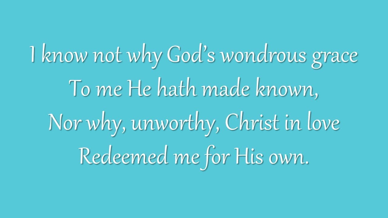 I Know Whom I Have Believed (Grace Community Church)