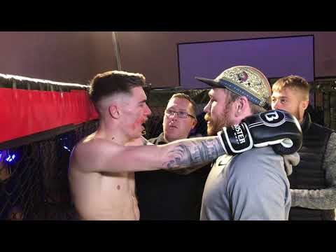 Free Fight - David Malone Vs Adam McDonagh - Cage Legacy Kickboxing 5
