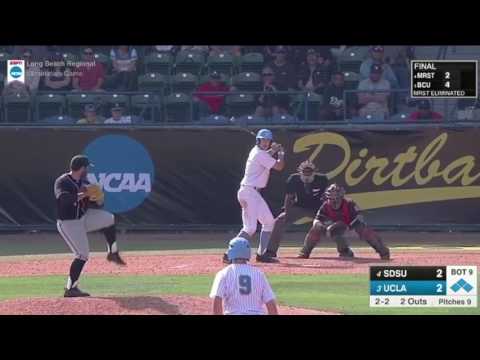 SDSU BASEBALL: AZTECS 3, UCLA 2 (NCAA ELIMINATION GAME) - 6/3/17