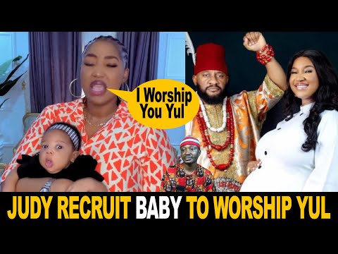 Judy Austin Recruit New Baby To Worship Yul Edochie
