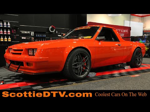 1984 Dodge Rampage "Outrage" Mid Engine 392 HEMI  2019 SEMA Show