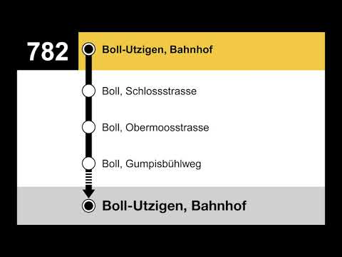 PostAuto Ansagen - 782 Boll-Utzigen Ortsbus