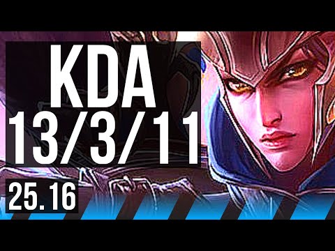 QUINN vs AHRI (MID) | 13/3/11, 1200+ games, Comeback, Dominating | KR Master | 25.16