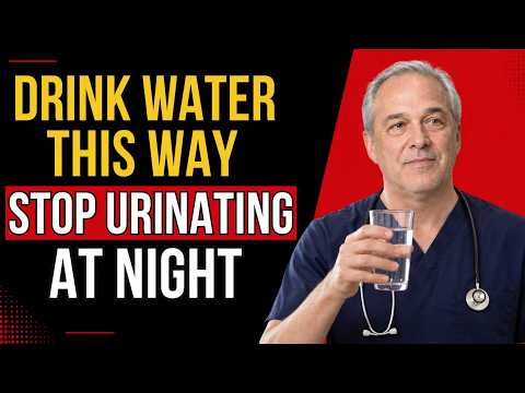 UROLOGIST REVEALS  How to drink water to avoid getting up at night