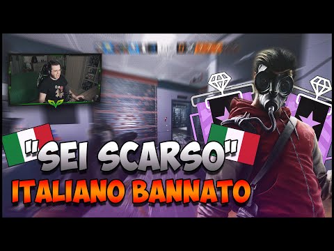 "0 KILL, SEI SCARSO": ITALIANO mi INSULTA in LIVE e LO BANNO!! | Rainbow Six: Siege ITA
