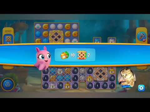 Fishdom 2022, no Boosters,  9707  level  -  прохождение без бустеров,  9707  уровень.