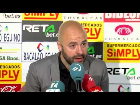 Rueda de Prensa David Movilla tras Barakaldo 1 - Lleida 1